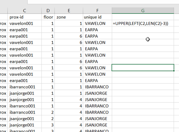 Michael MSExcel EmployeeList.png