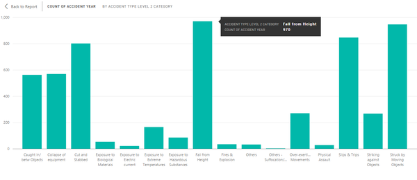 AccidentType BarChart