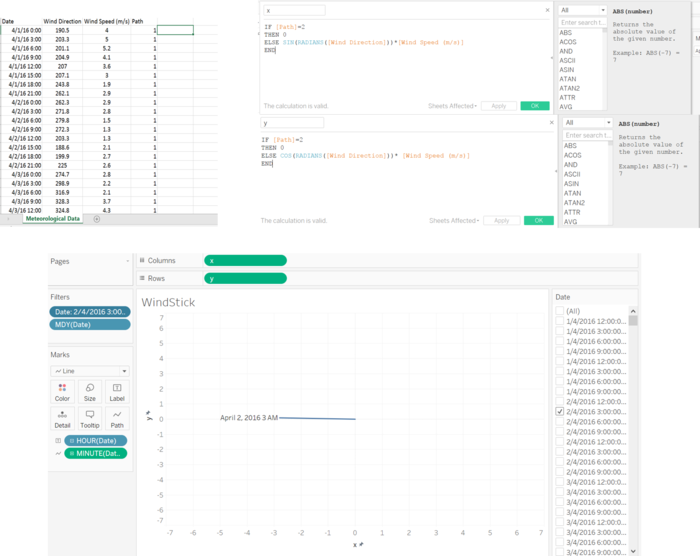 Figure 10: Windstick Data Preparation