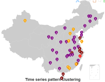Clusters in China map.png