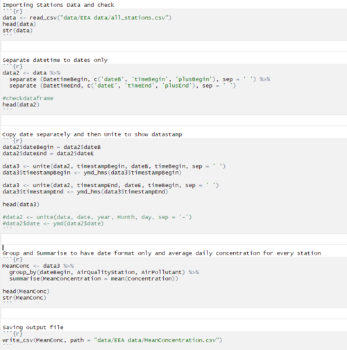 EEA date format in R