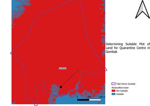 Map Layout of Gombak and Factors