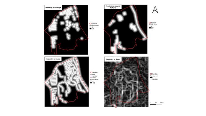 Map Layout of Gombak and Factors