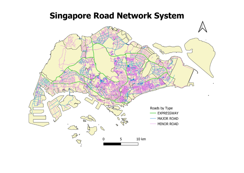 Singapore Road Network System
