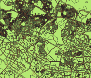 map with scale 1-49999